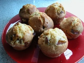 Zwetschgen Muffins - Rezept