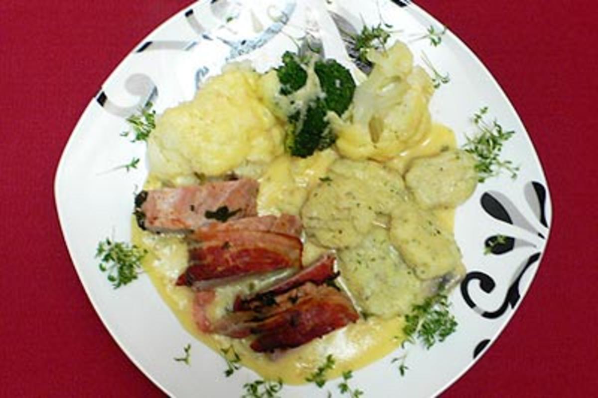 Schweinelendchen im Speckmantel - Rezept