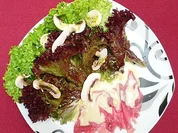 Carpaccio in Senfvinaigrette - Rezept