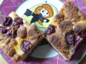 Käse-Kirsch-Kuchen - Rezept