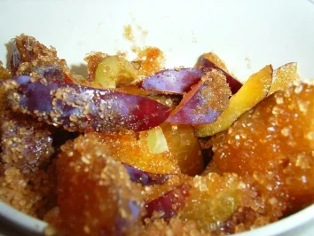 Obstsalat: Caipirihna-Pflaumen - Rezept - Bild Nr. 5