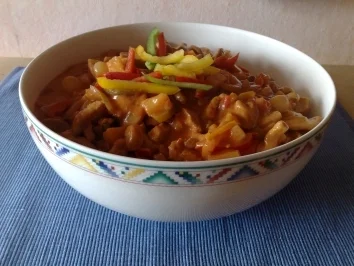 Rezept: Feuertopf,scharf-süß Feuertopf,scharf-süß - Rezept