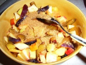 Obstsalat "Herbstliche Exotik" - Rezept - Bild Nr. 6