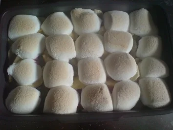 Dessert "Warmer Obstsalat, überbacken" - Rezept - Bild Nr. 4