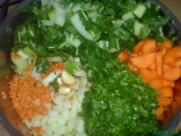 Schorbet Ades mit Gemüse - Rezept - Bild Nr. 2