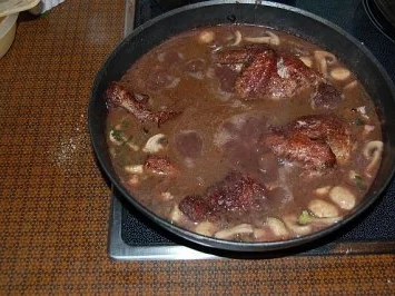 Rezept: Coq au vin Bild Nr. 13 Coq au vin - Rezept - Bild Nr. 13