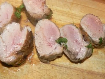 Schnelles Schweinefilet mit Champignon-Rotweinsauce - Rezept - Bild Nr. 6