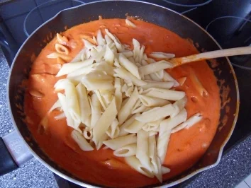 Rezept: Penne Creation Sabine Bild Nr. 7 Penne Creation Sabine - Rezept - Bild Nr. 7