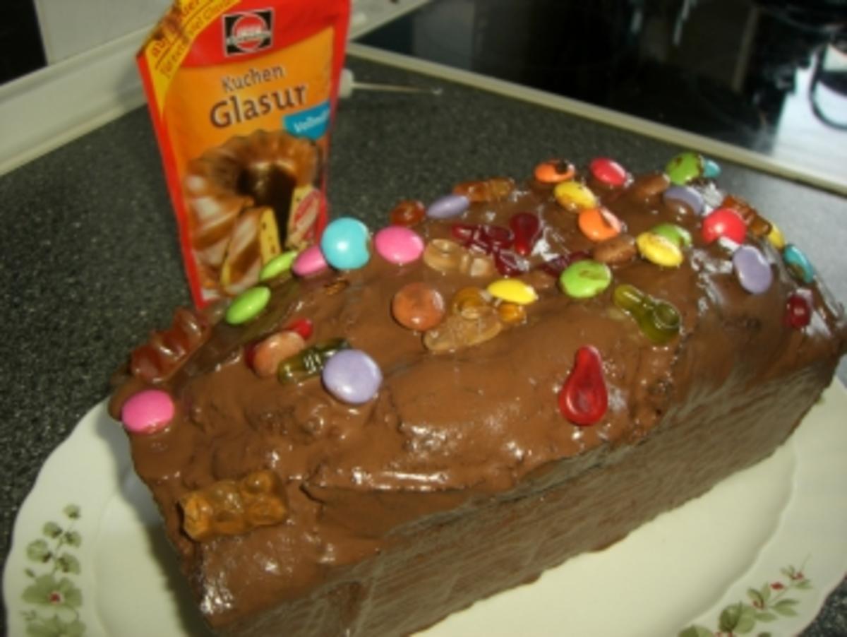Kuchen : Feiner Sandkuchen mit Schoko-Guß - Rezept - Bild Nr. 3