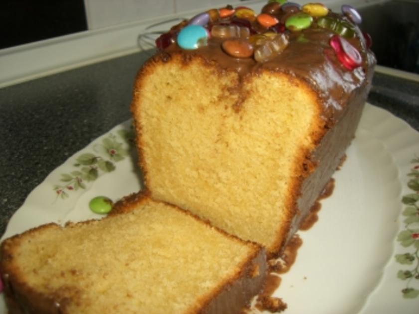 Kuchen : Feiner Sandkuchen mit Schoko-Guß - Rezept - kochbar.de