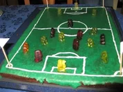 Fußballkuchen - Rezept