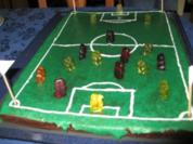Fußballkuchen - Rezept