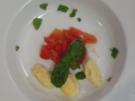Tomatenconsomme mit Parmesannocken - Rezept