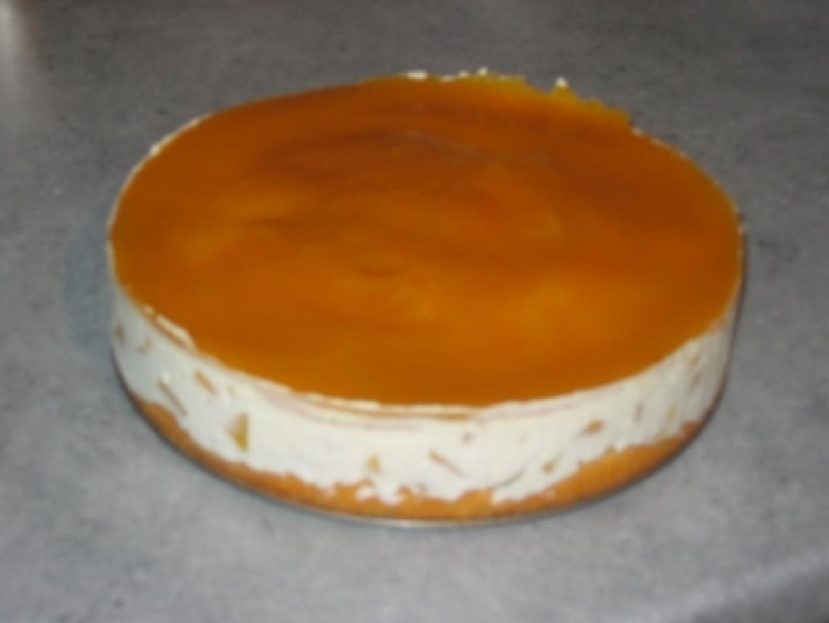Pfirsich-Maracuja-Torte - Rezept
