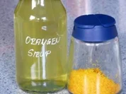 Orangensirup und Orangenpulver - Rezept