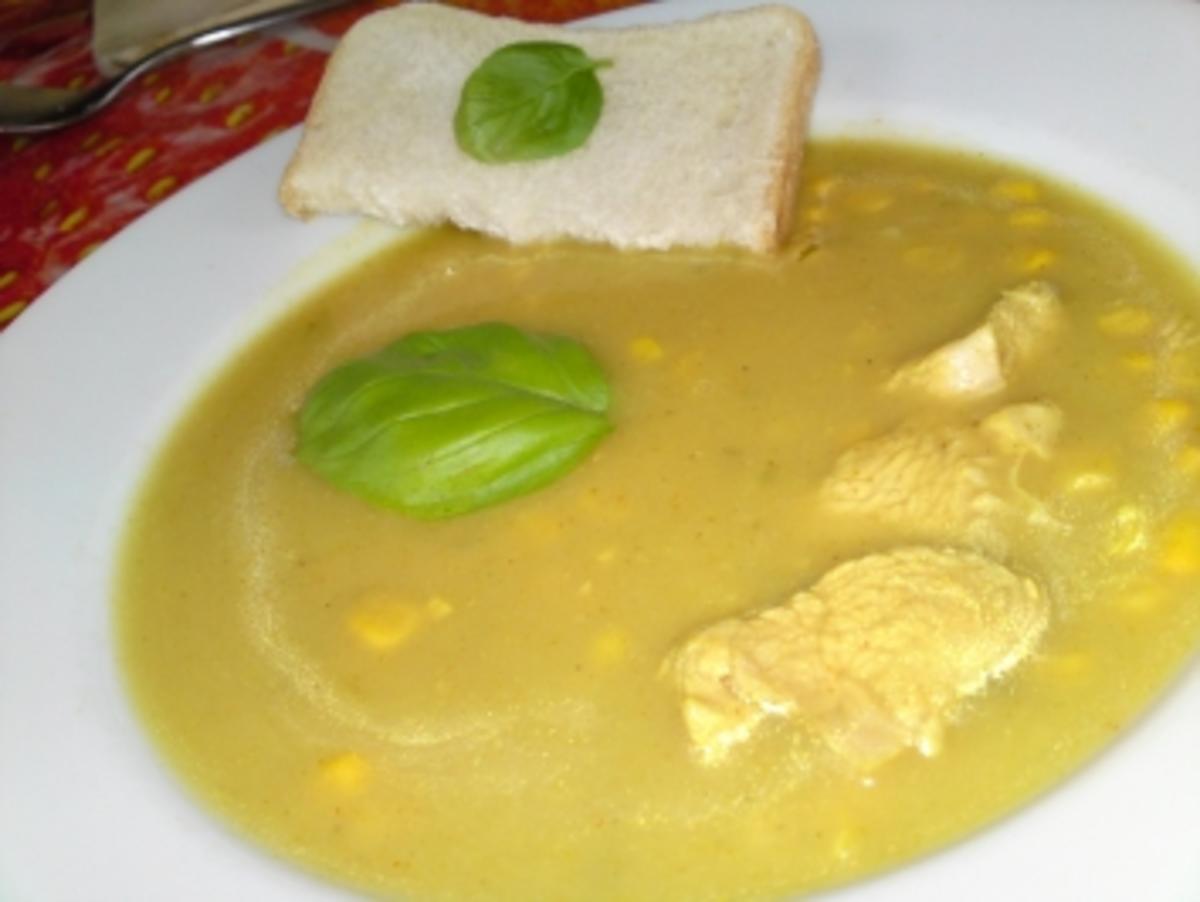 Curry-Puten-Suppe - Rezept