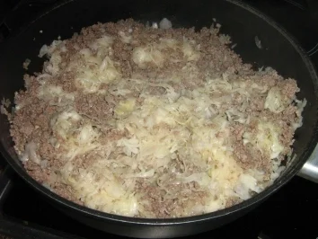 Paprika gefüllt mit Sauerkraut und Hack - Rezept - Bild Nr. 5