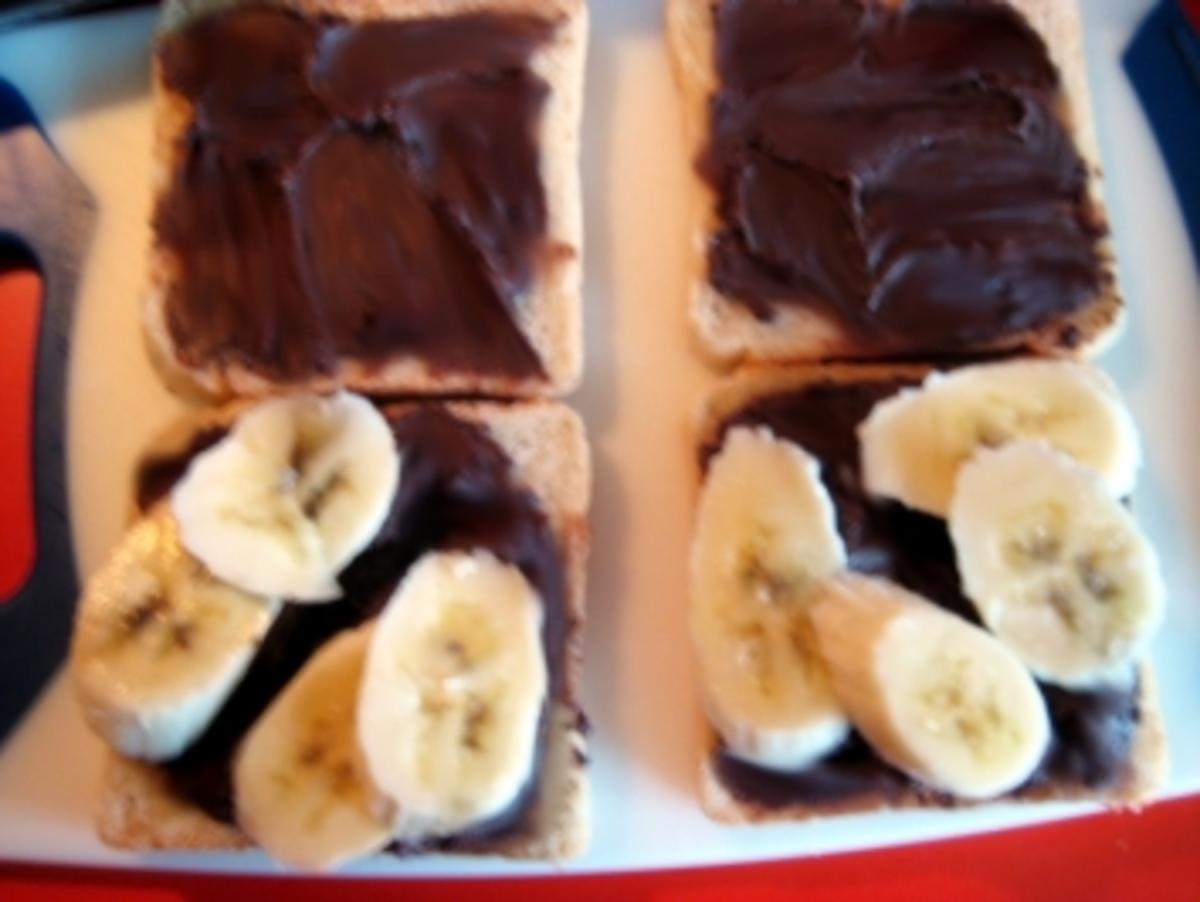 Bananentoast - Sandwich, mal was anderes ! - Rezept