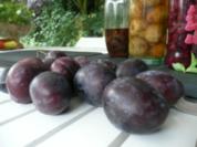 GETRÄNKE/WEINBRAND :Pflaumen in Armagnac - Rezept