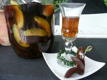 Rezept: GETRÄNKE/WEINBRAND :Pflaumen in Armagnac Bild Nr. 3 GETRÄNKE/WEINBRAND :Pflaumen in Armagnac - Rezept - Bild Nr. 3