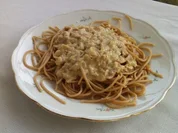 Diät: Vollkornnudeln mit Thunfischsoße - Rezept