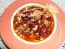 Bohneneintopf mit Hackfleisch - Rezept