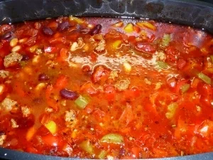 Rezept: Bohneneintopf mit Hackfleisch Bild Nr. 2 Bohneneintopf mit Hackfleisch - Rezept - Bild Nr. 2