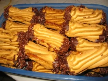 Aufgepepptes Spritzgebäck - Rezept