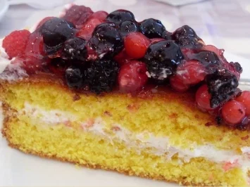 Waldbeer - Fruchttorte - Rezept