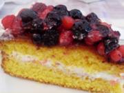 Waldbeer - Fruchttorte - Rezept