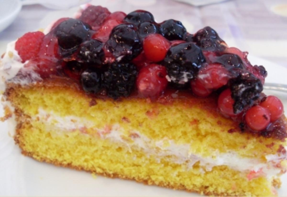 Bilder für Waldbeer - Fruchttorte - Rezept