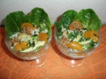 Käse-Cocktail mit feiner Senfcreme - Rezept - Bild Nr. 2