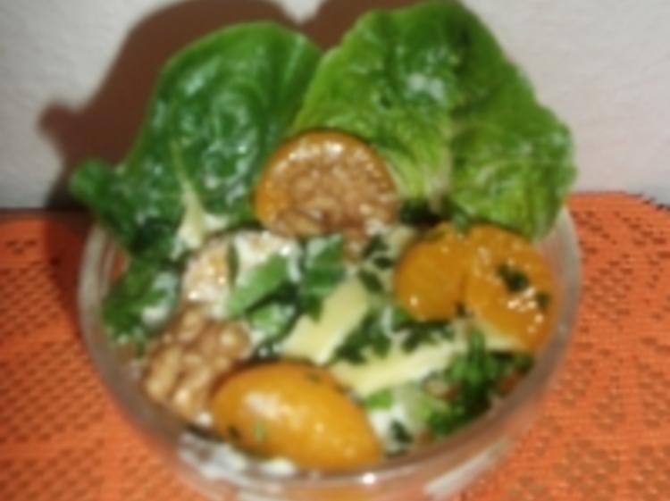 Käse Cocktail mit feiner Senfcreme - schnell & einfach - 192 kcal/100g Käse Cocktail mit feiner Senfcreme - schnell & einfach - 192 kcal/100g