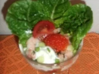 Shrimps-Cocktail in Meerrettichcreme - Rezept - Bild Nr. 3