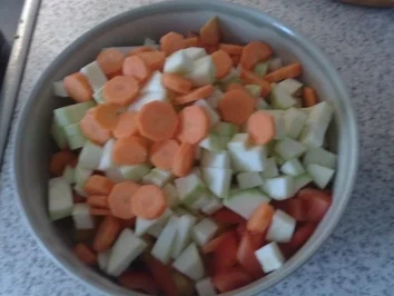 Gemüse - Hackpfanne - Rezept