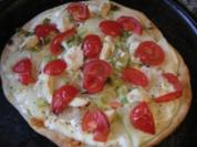 vegetarischer flammkuchen - Rezept