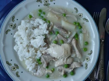 Hühner - Frikassee - Rezept