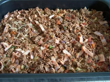 Maccheroni-Auflauf mit Hackfleischsauce - Rezept - Bild Nr. 6