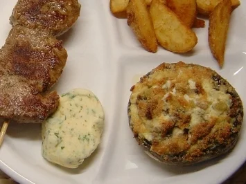 Rezept: Gebackene Champignons Gebackene Champignons - Rezept