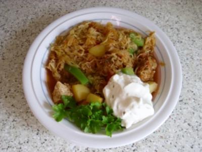 Filettopf mit Sauerkraut - Rezept