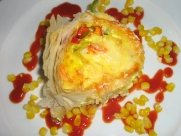 Rezept: Käse Paprika Schnecken Käse Paprika Schnecken - Rezept