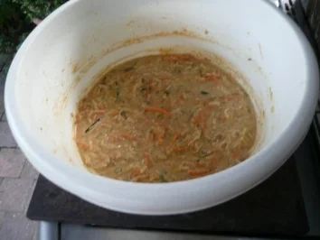 GEMÜSE :Zuccini-Karotten-Plätzchen - Rezept - Bild Nr. 2