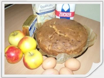 Apfelkuchen - Rezept