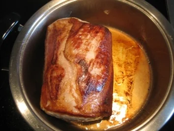 Rezept: Schweinebraten Bild Nr. 4 Schweinebraten - Rezept - Bild Nr. 4