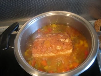 Rezept: Schweinebraten Bild Nr. 8 Schweinebraten - Rezept - Bild Nr. 8