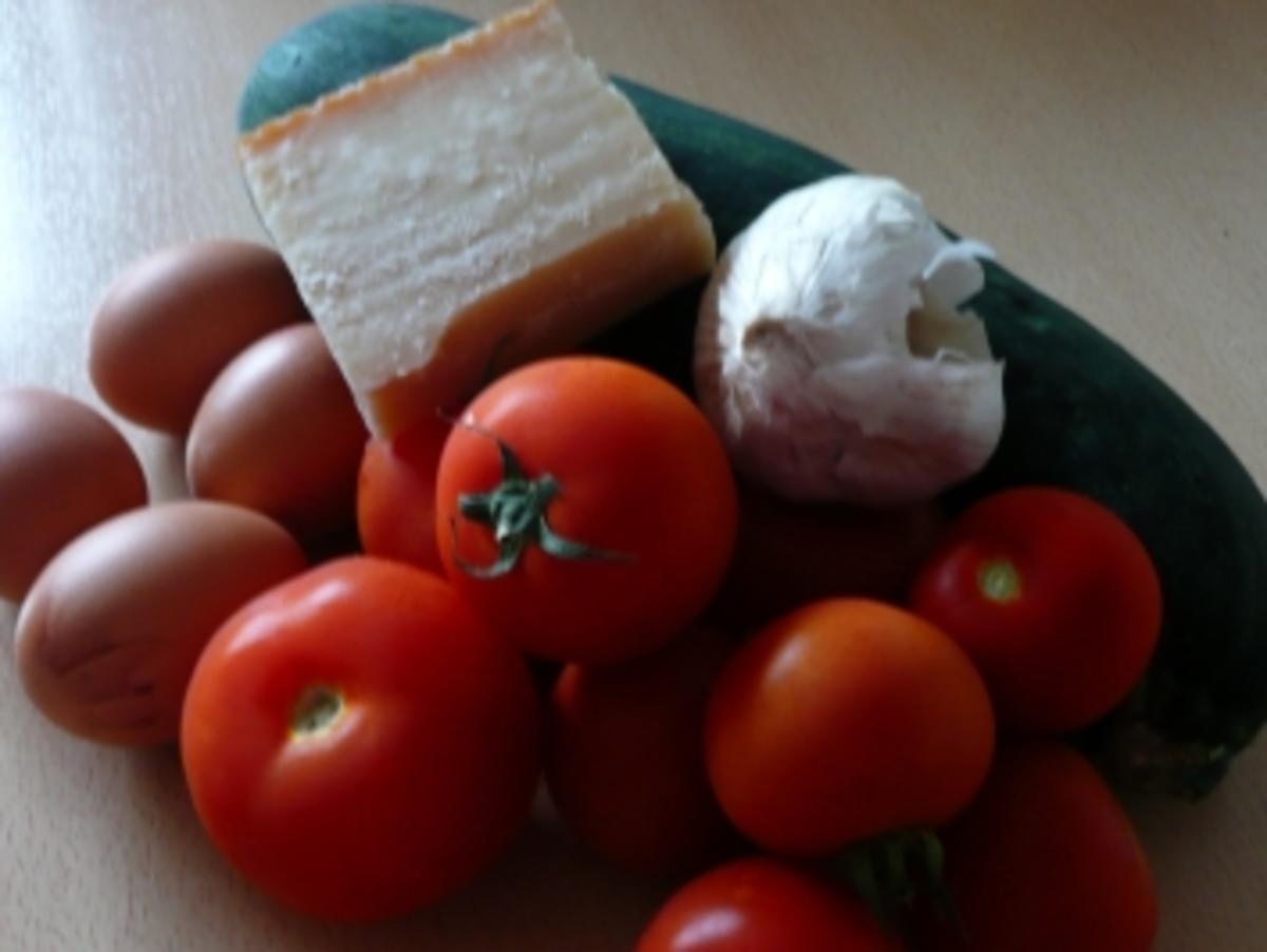 Zucchini-Tomaten-Gratin - Rezept - Bild Nr. 2