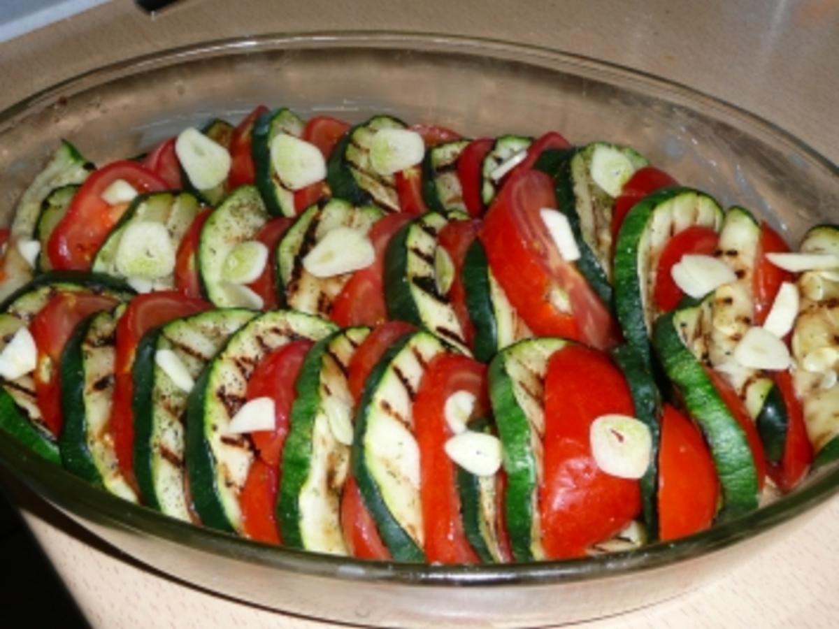 Zucchini Tomaten Gratin - einfach - von Biggischuhwerk