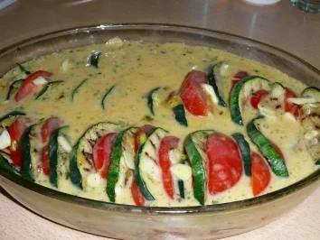 Zucchini-Tomaten-Gratin - Rezept - Bild Nr. 7