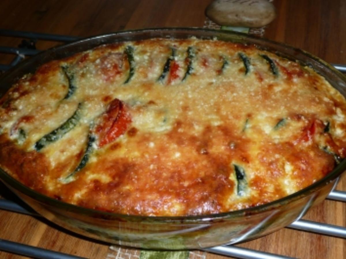 Zucchini-Tomaten-Gratin - Rezept mit Bild - kochbar.de