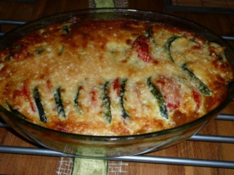 Zucchini Tomaten Gratin - einfach - von Biggischuhwerk
